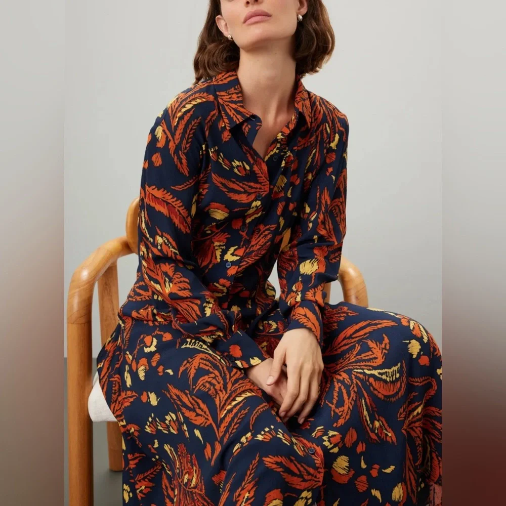 Thakoon Floral Button Up Dress - Picture 1 of 10